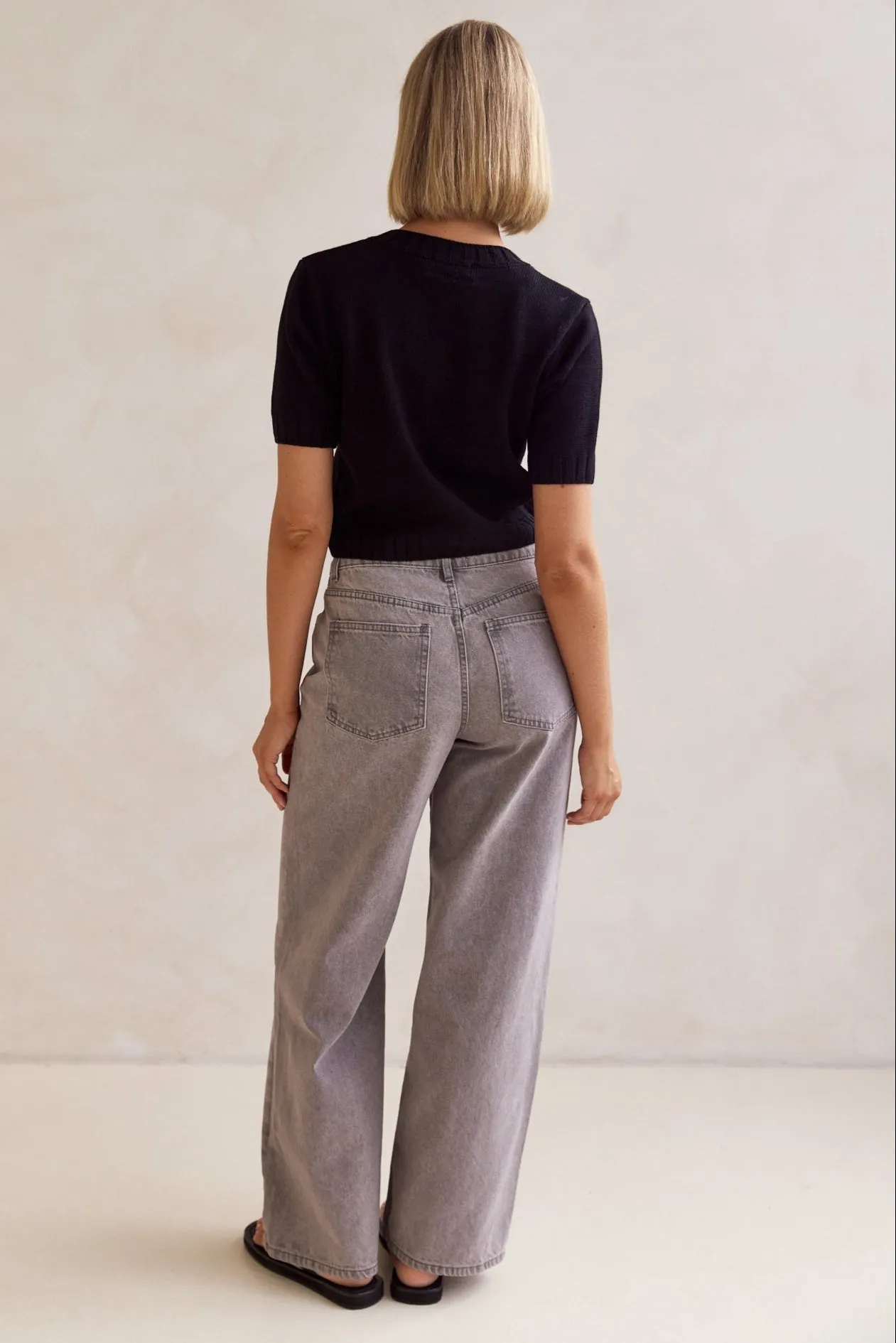 Allie Knit Top (Black)