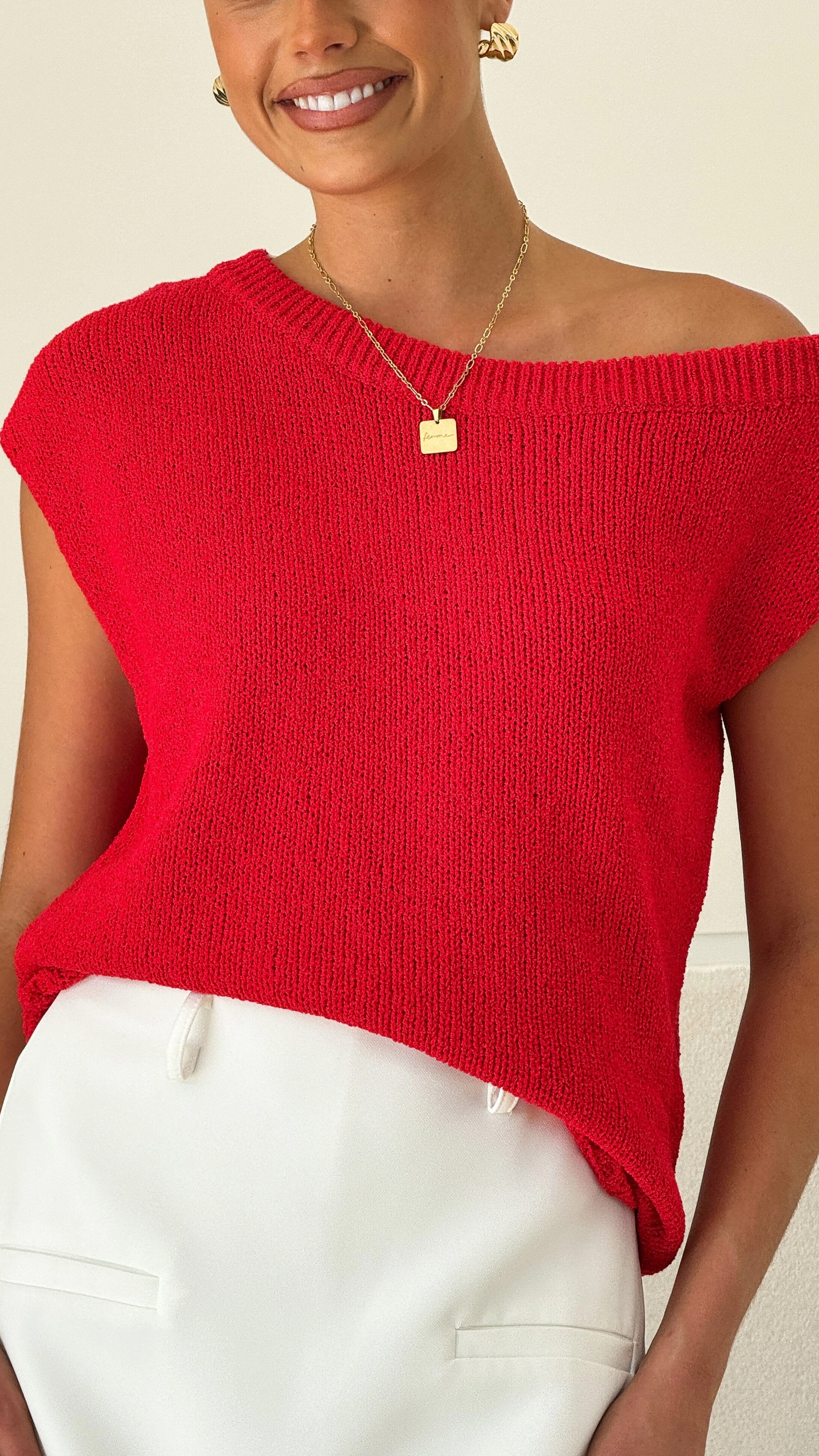 Amiri Top - Red