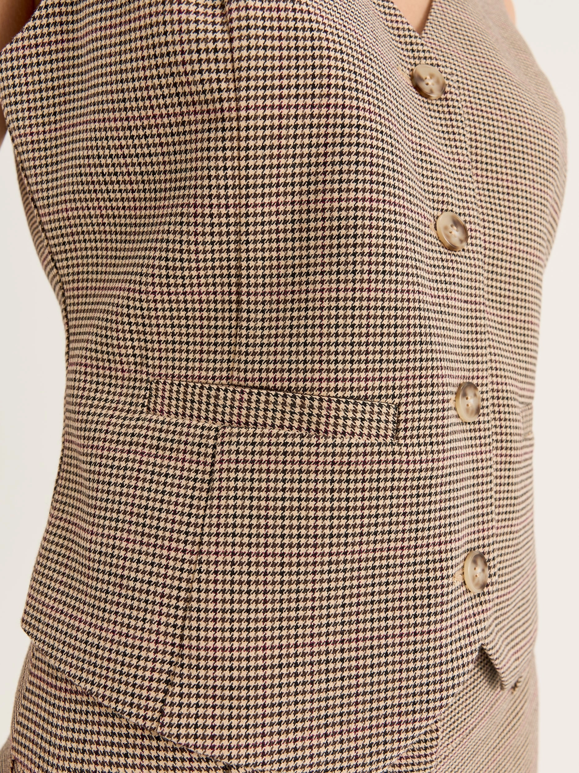 Annie Check Vest