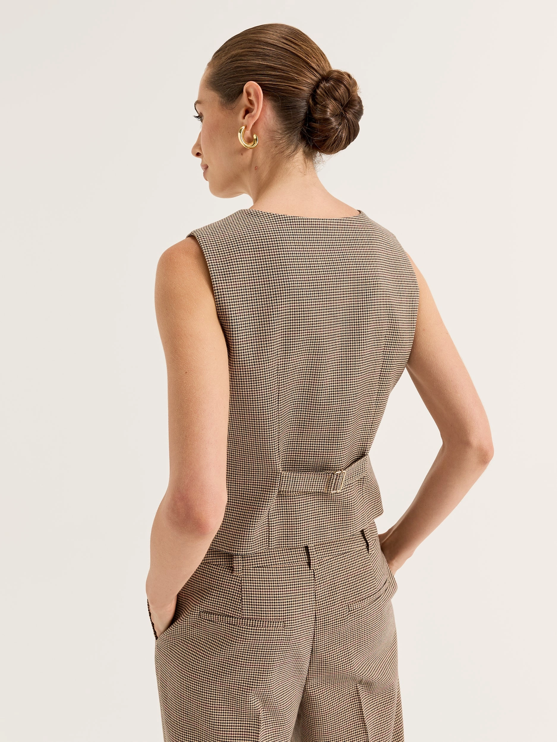 Annie Check Vest