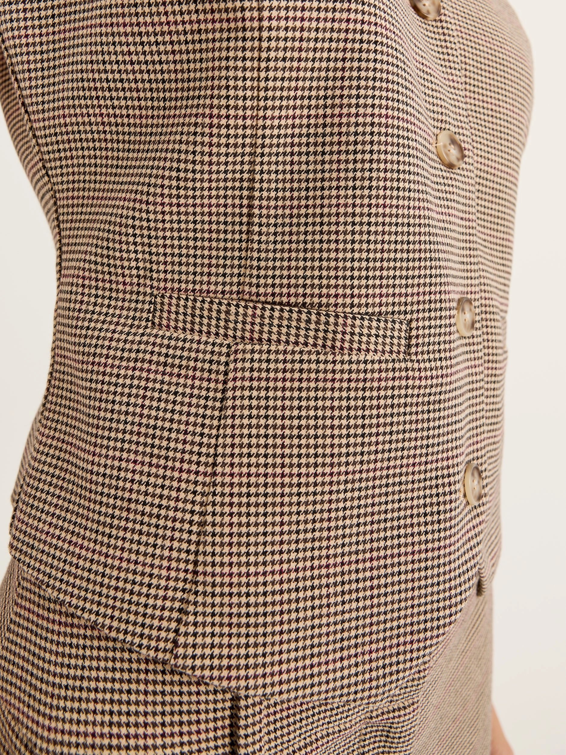 Annie Check Vest