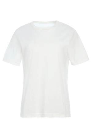 Bandeira T-Shirt in White Fine Cotton Jersey