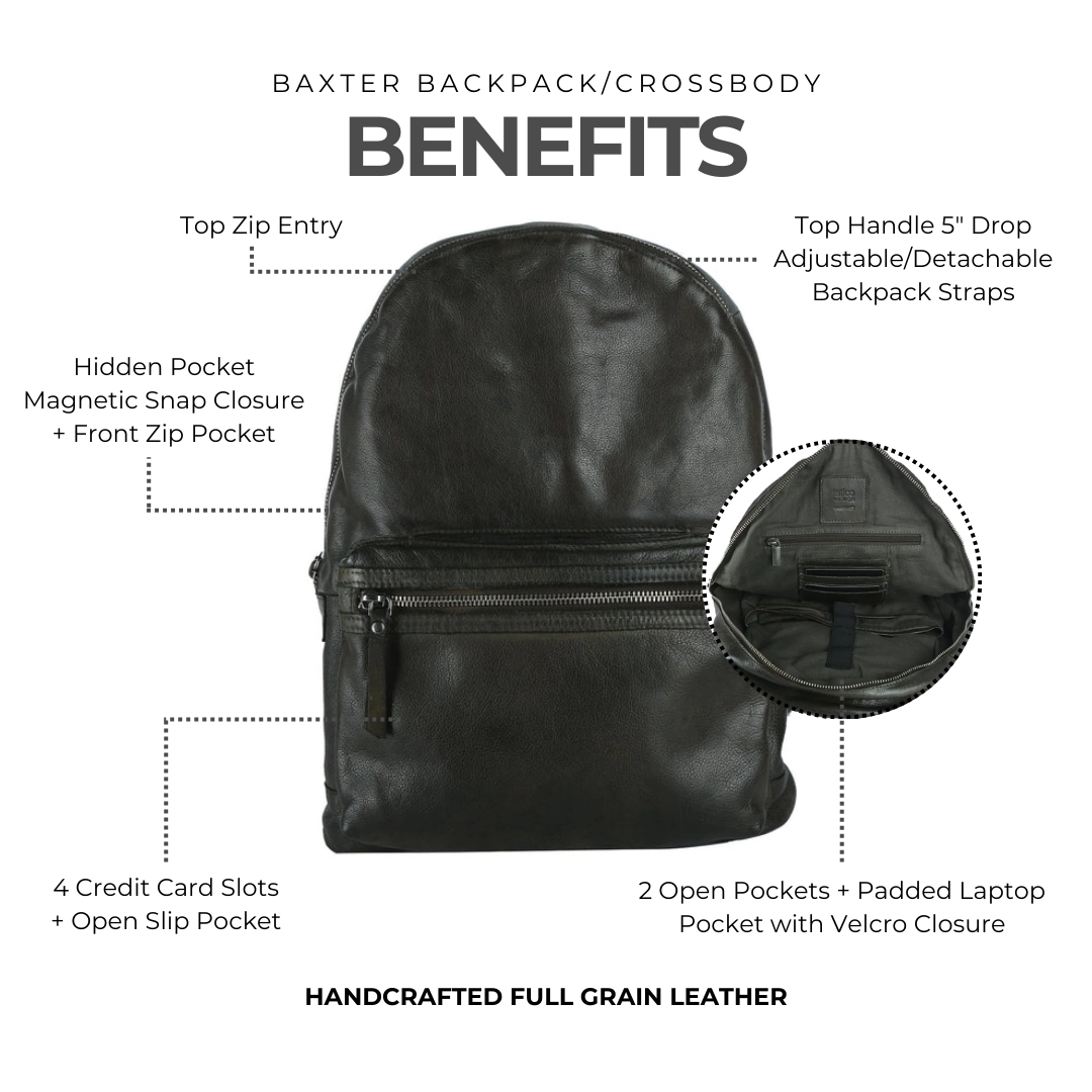 Baxter Backpack/Crossbody