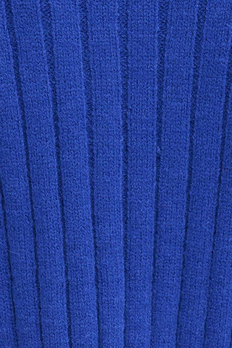 Blue Zip up Cardigan
