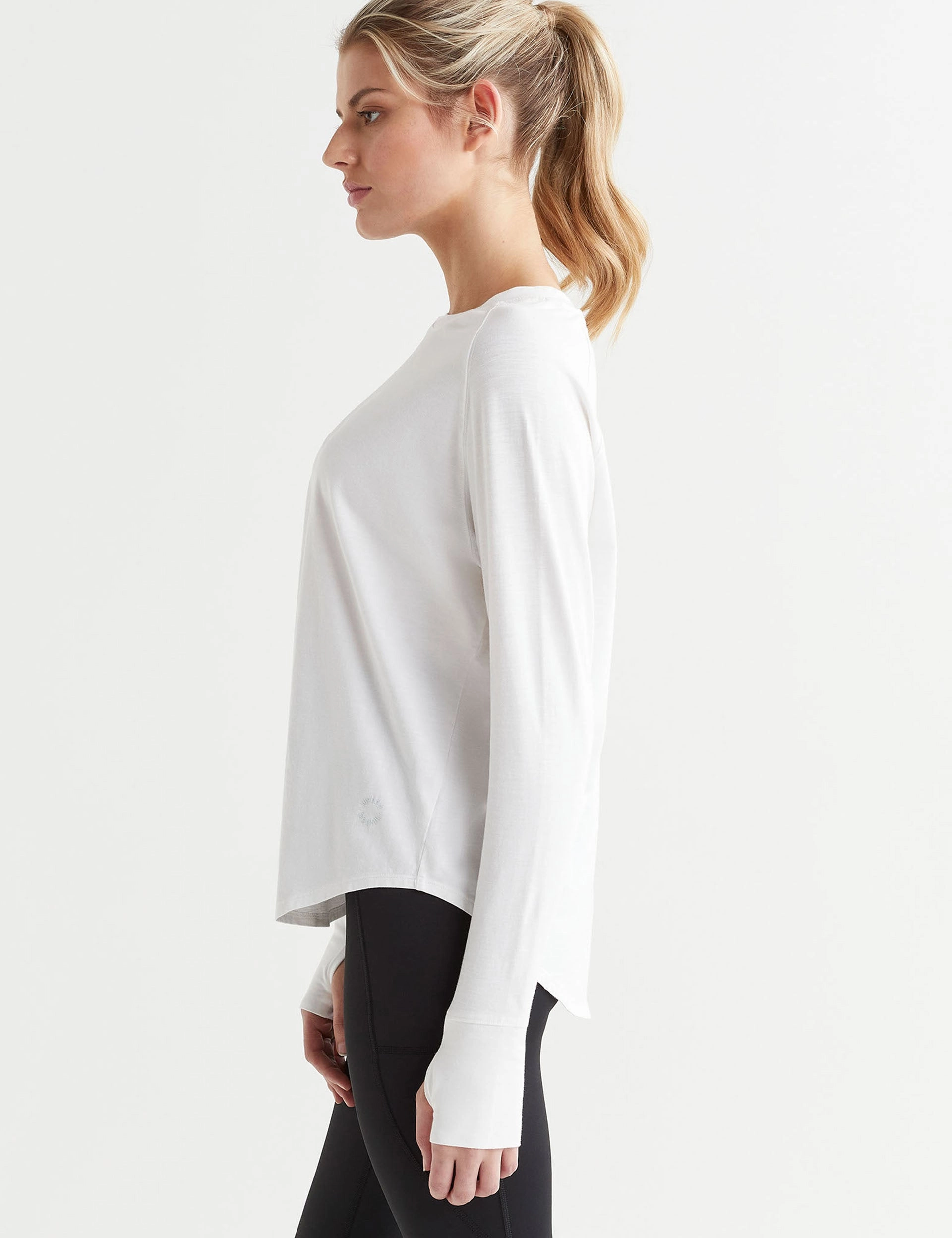 Clare Vintage Washed Slub - White