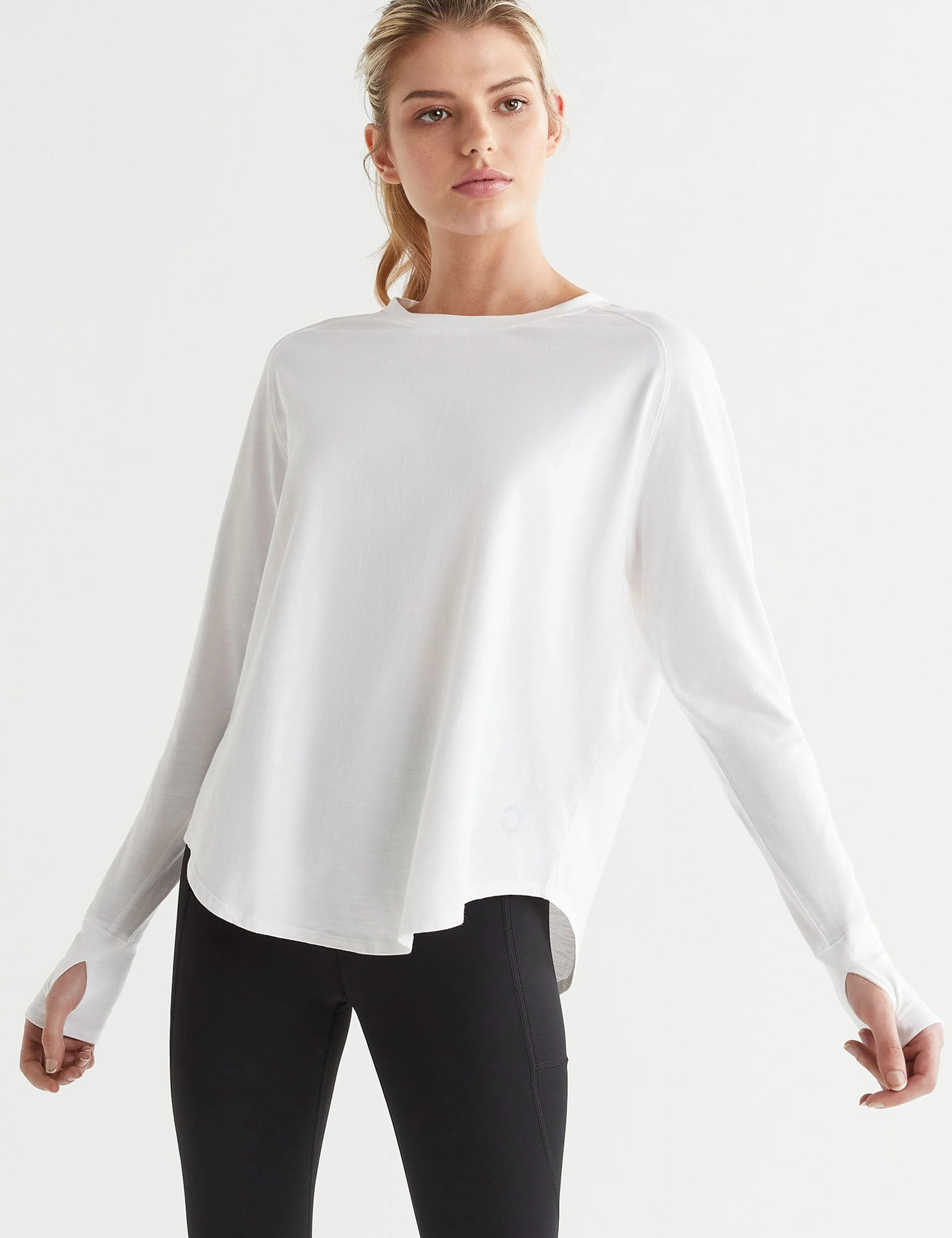 Clare Vintage Washed Slub - White