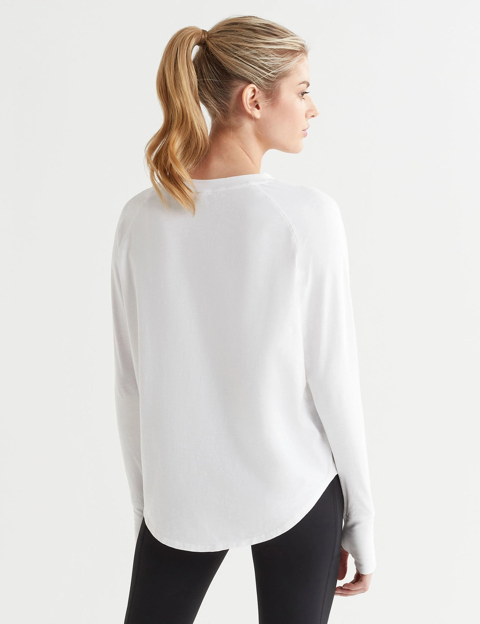 Clare Vintage Washed Slub - White