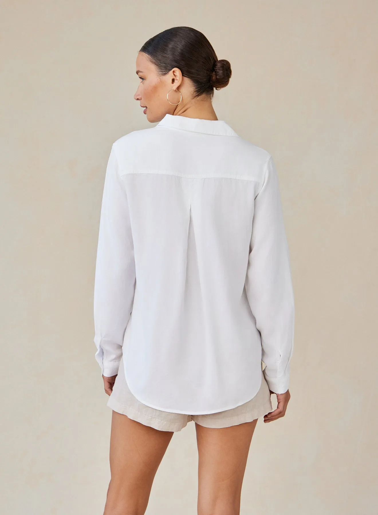 Classic Button Down - White