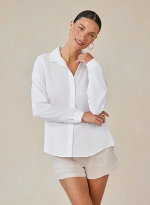 Classic Button Down - White