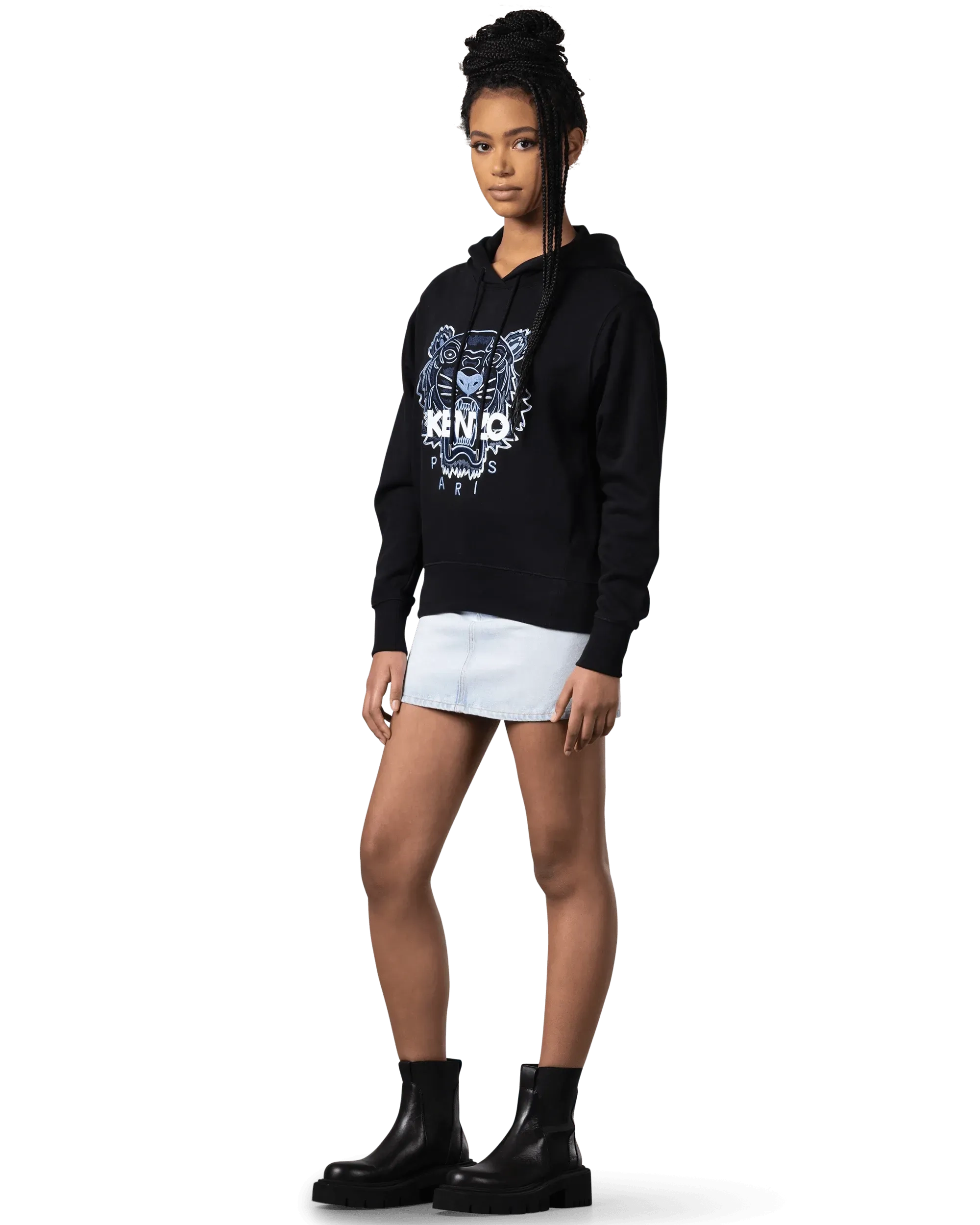 Classic Molleton Tiger Hoodie