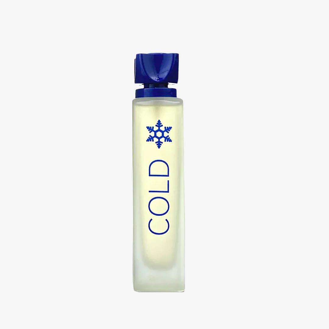 Cold For Men By Benetton Eau De Toilette Spray 3.4 oz