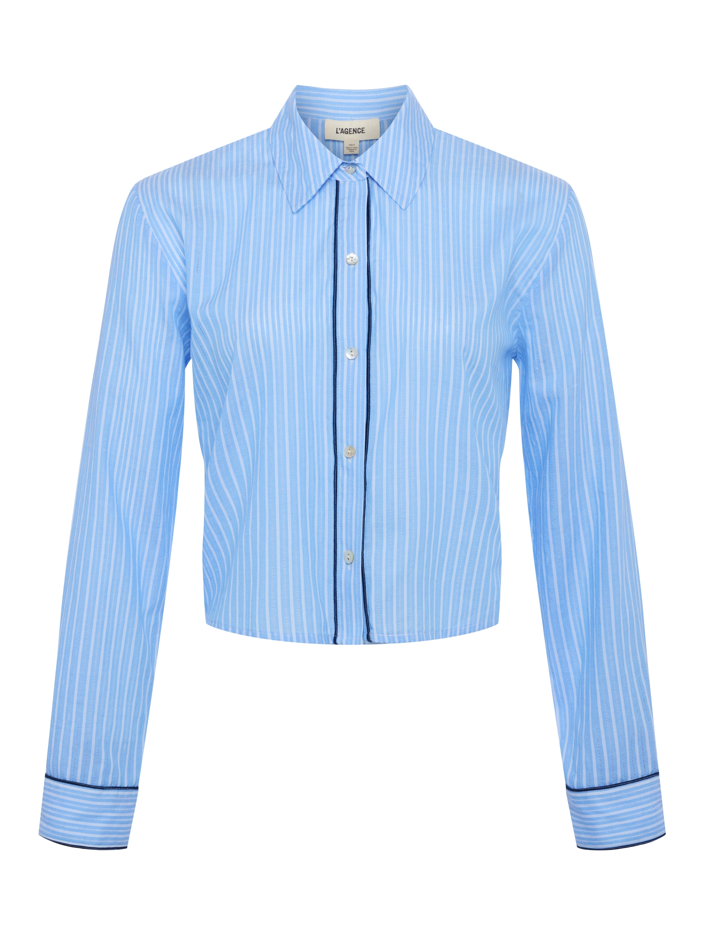 Cosette Cropped Poplin Shirt