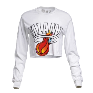 Court Culture Miami Mashup Vol. 2 Vintage White Crop