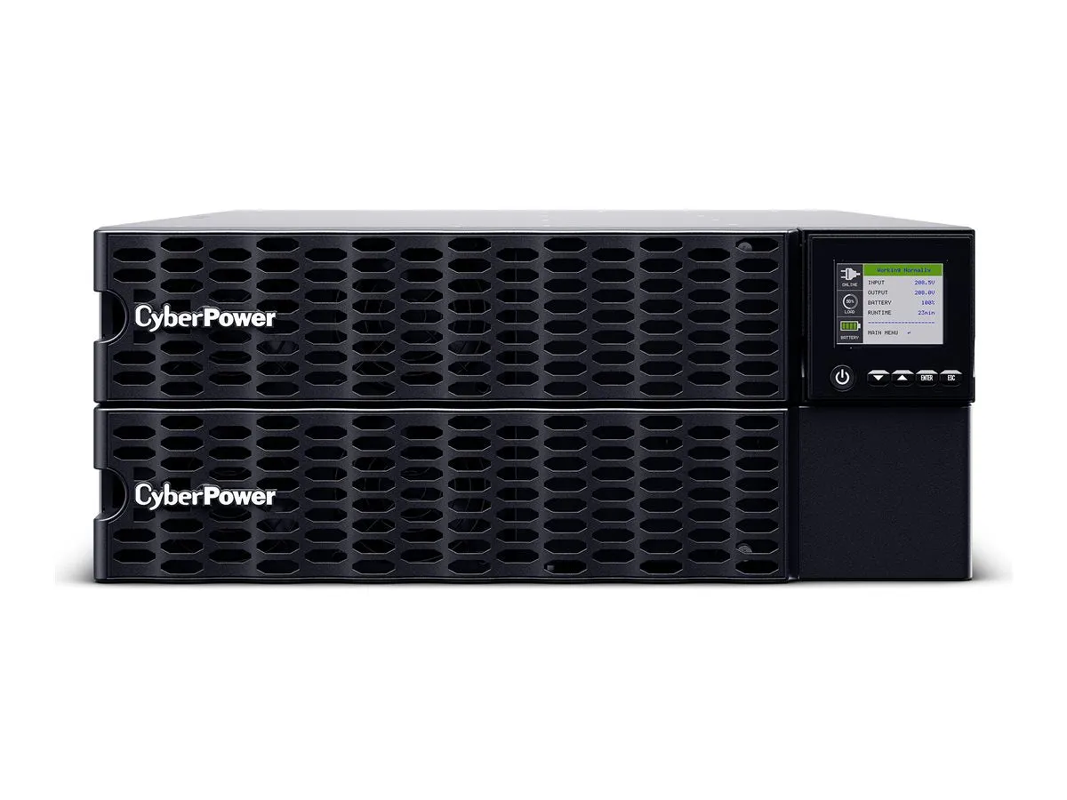 CyberPower Smart App Online OL10KRTHD - UPS (rack-mountable / external) - AC 200-240 V - 10000 Watt - 10000 VA - 9 Ah - 9 Ah