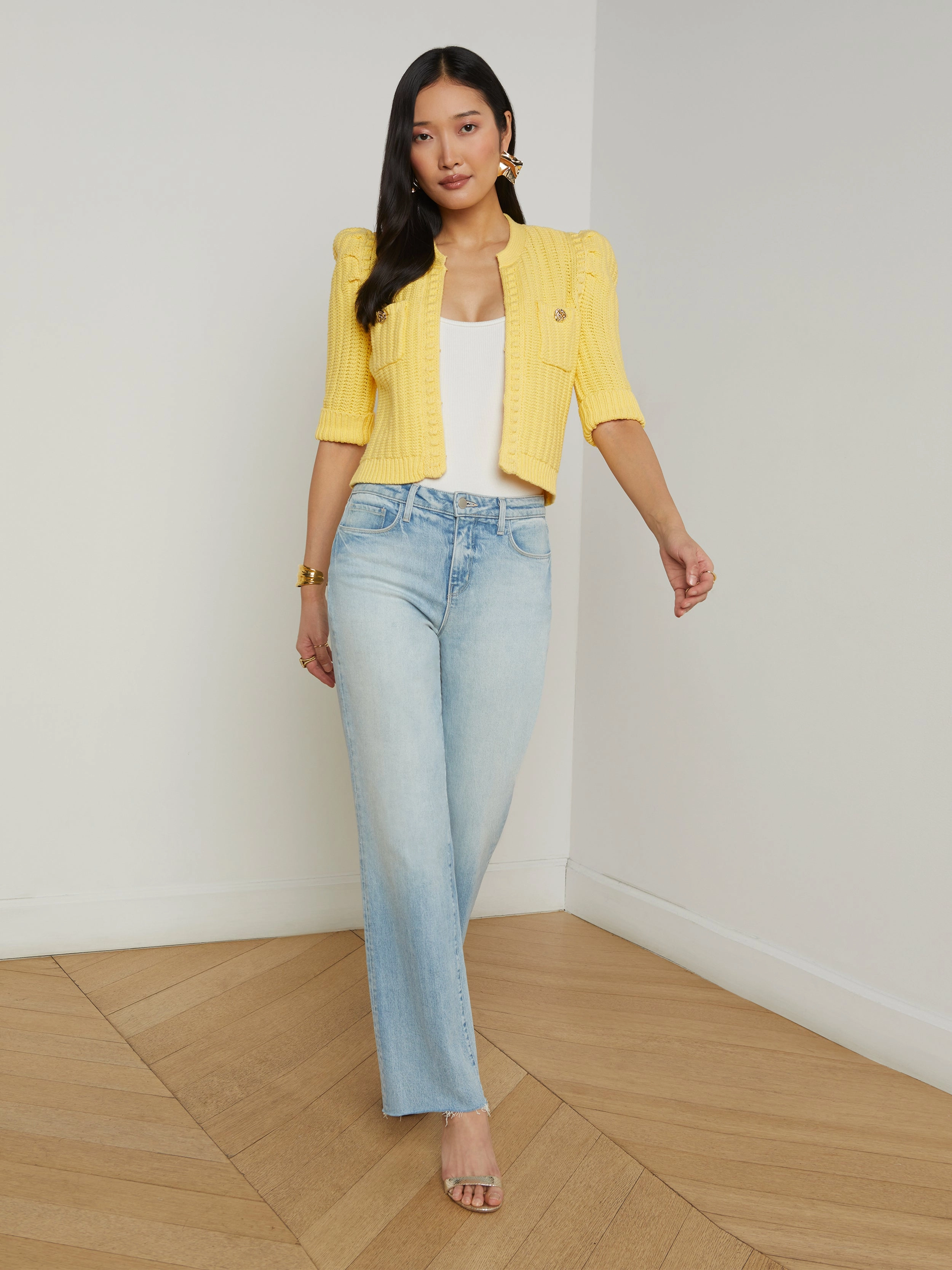 Delilah Cropped Cardigan