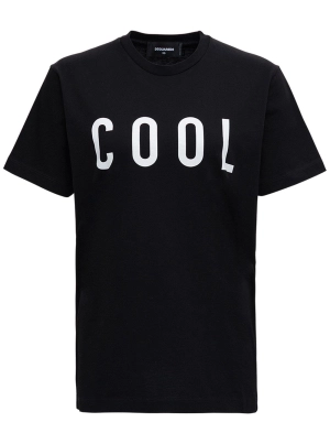 Dsquared2 Cool Print Crewneck T-Shirt