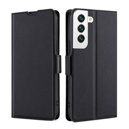 For Samaung Galaxy S22 5G Ultra-thin Voltage Buckle PU   TPU Horizontal Flip Leather Case with
