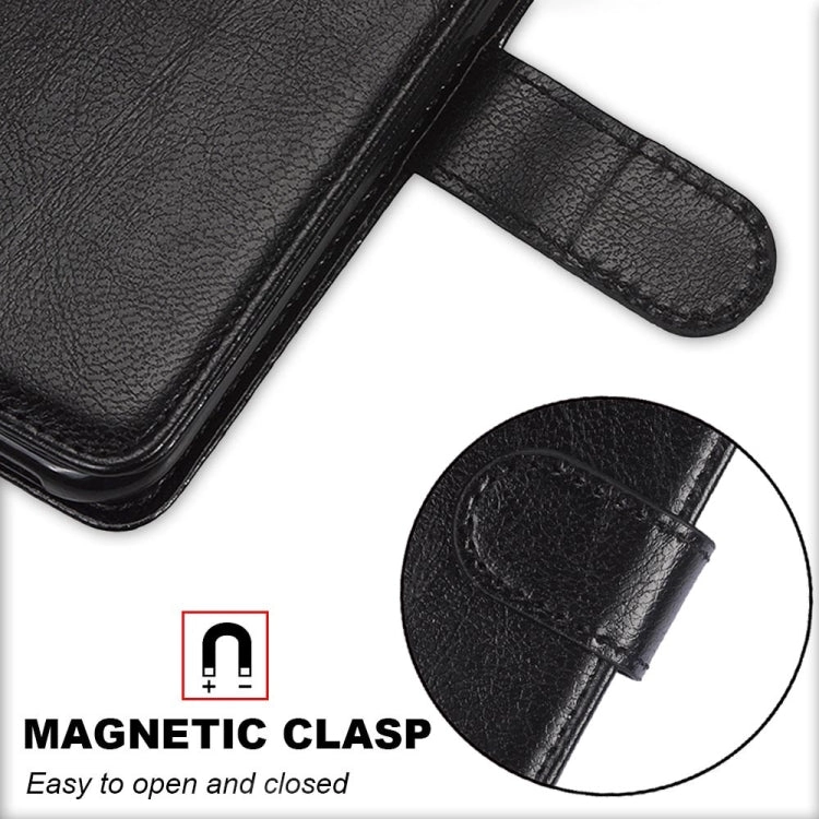 For Samsung Galaxy Note 20 Pure Color Horizontal Flip PU Leather Case with Holder  Card Slots