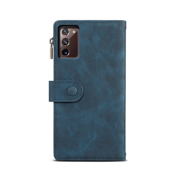 For Samsung Galaxy Note 20 Retro Frosted Horizontal Flip Leather Case with Holder  Card Slot