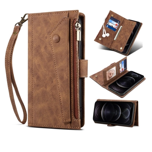 For Samsung Galaxy Note 20 Retro Frosted Horizontal Flip Leather Case with Holder  Card Slot