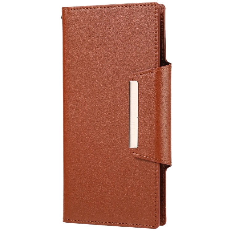 For Samsung Galaxy Note 20 Ultra-thin Separable Magnetic Horizontal Flip Leather Case with Card Slot