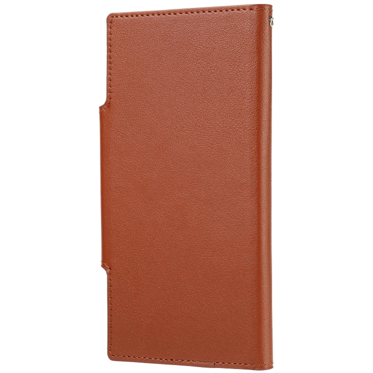 For Samsung Galaxy Note 20 Ultra-thin Separable Magnetic Horizontal Flip Leather Case with Card Slot
