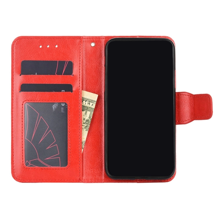 For Samsung Galaxy S21  5G Crystal Texture Horizontal Flip Leather Case with Holder  Card