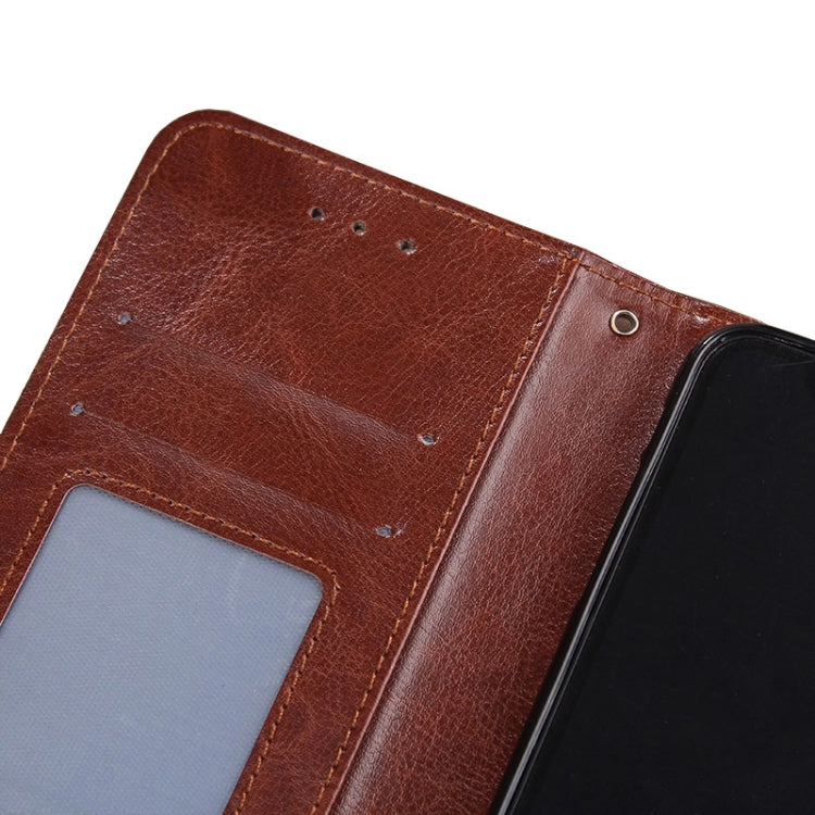 For Samsung Galaxy S21  5G Crystal Texture Horizontal Flip Leather Case with Holder  Card