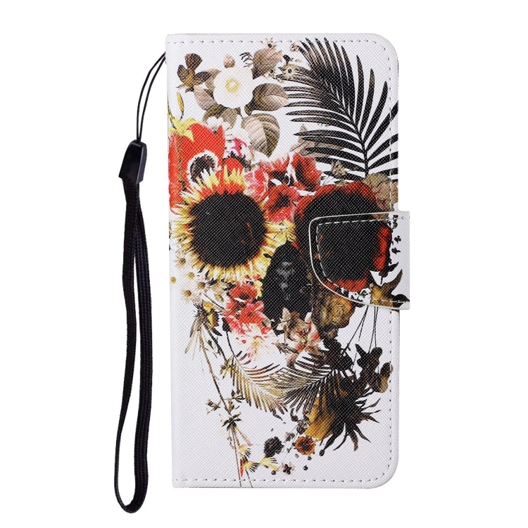 For Xiaomi Mi 11 Colored Drawing Pattern Horizontal Flip Leather Case with Holder  Card Slots
