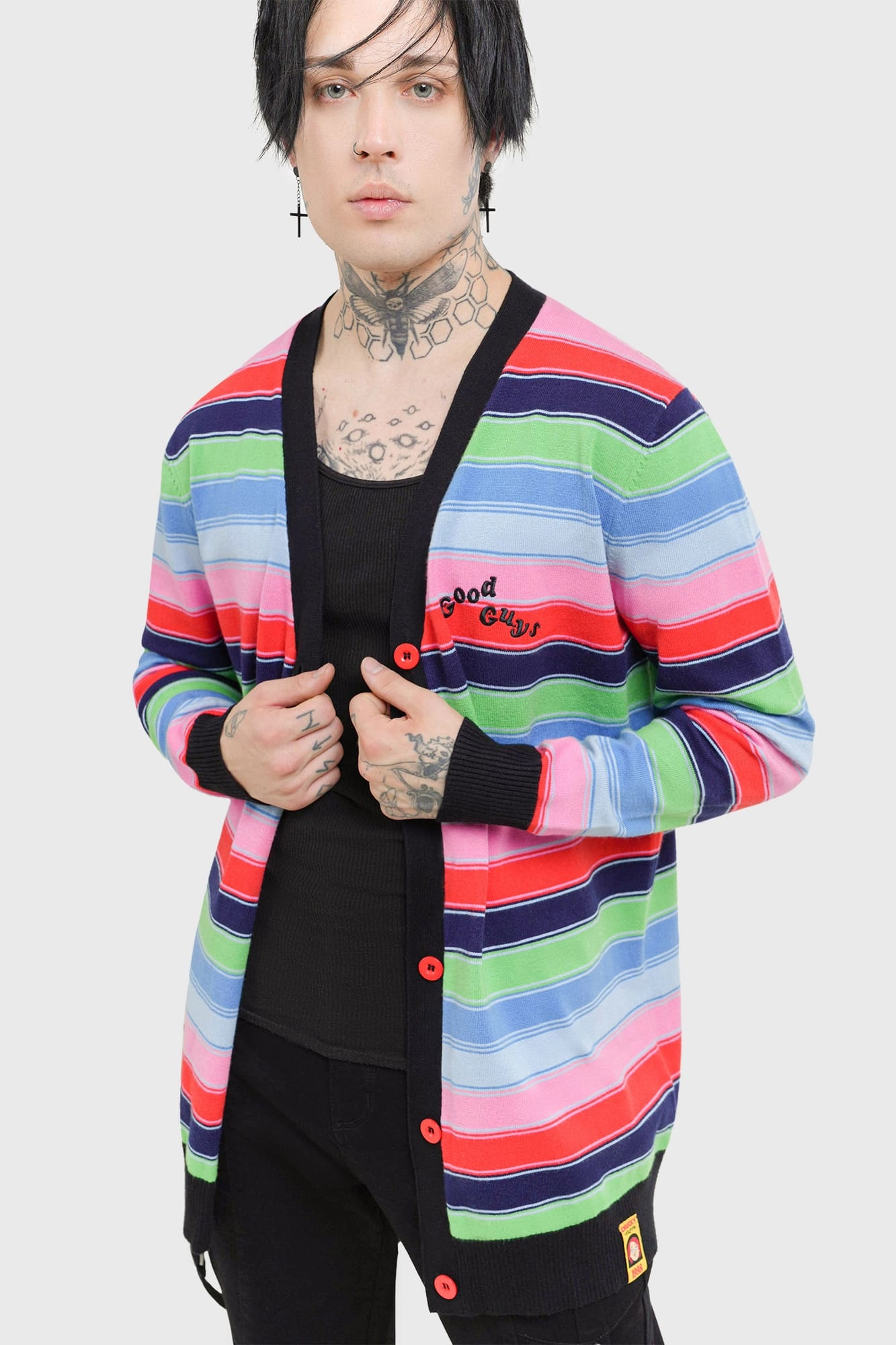 Good Guys Finish Last Knit Cardigan