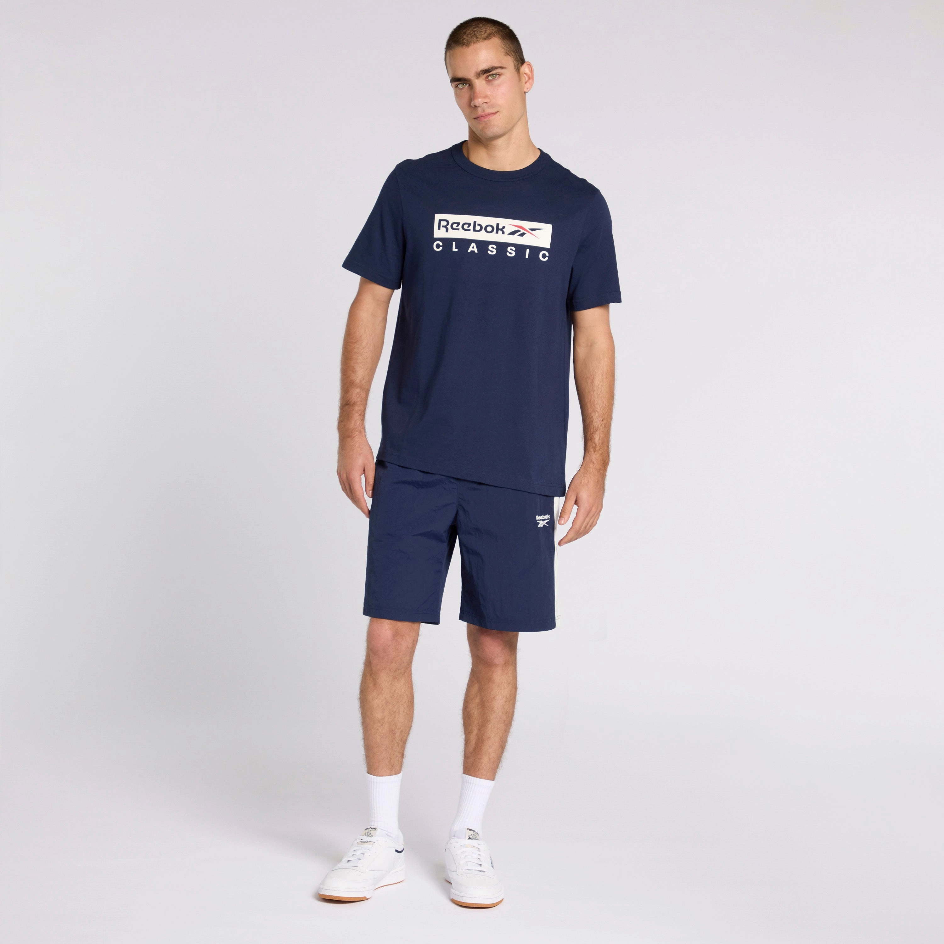 Gs Reebok Classic Ss Vector Navy