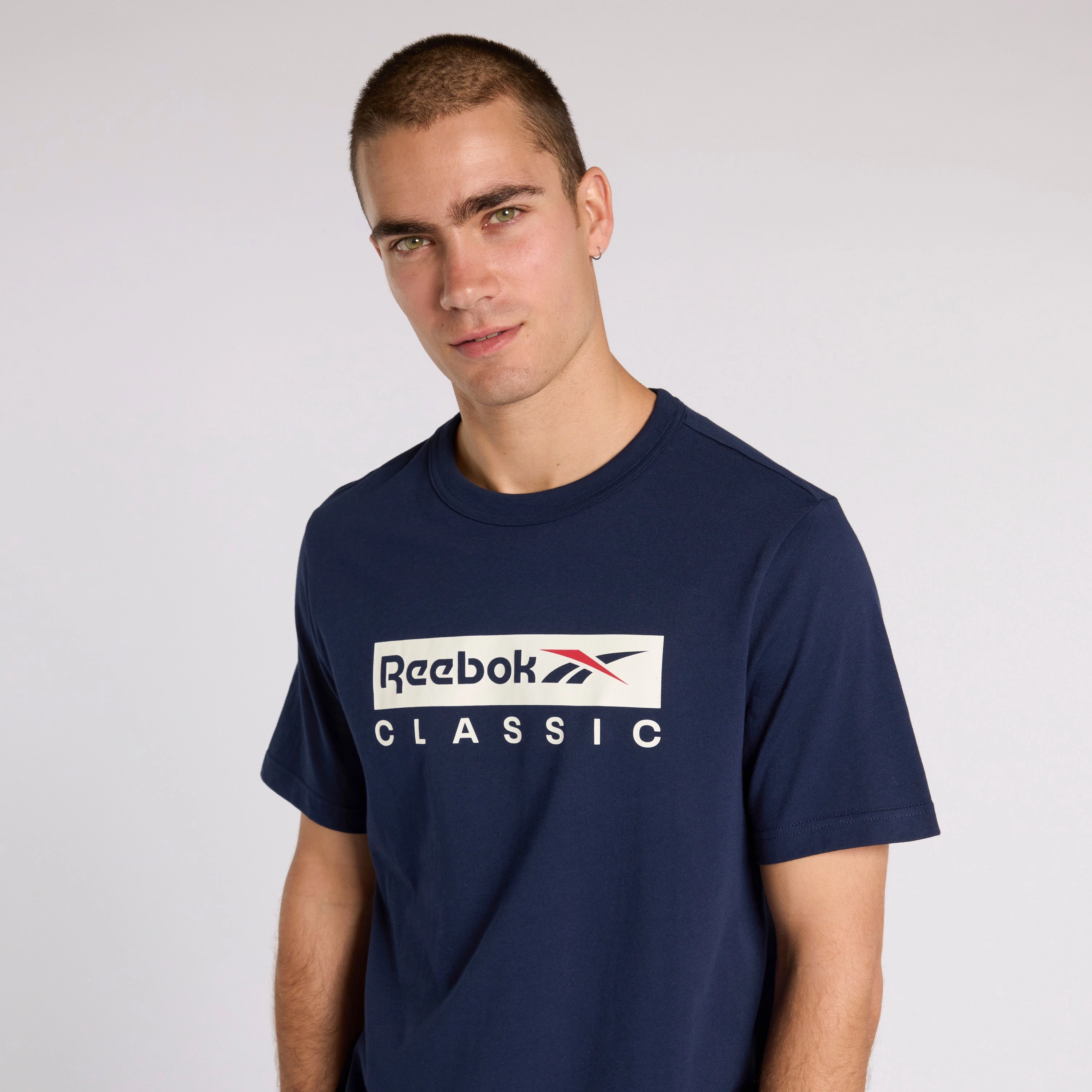 Gs Reebok Classic Ss Vector Navy