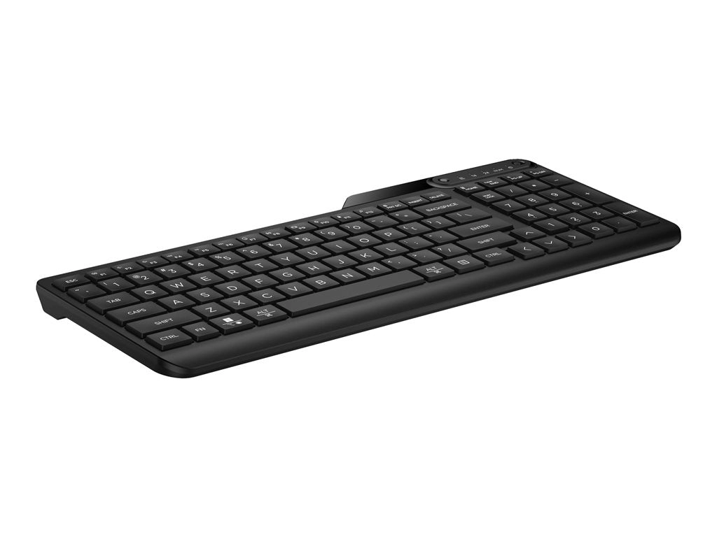 HP 475 - Keyboard - dual-mode, multi-device, compact, 2-zone layout, low profile key travel, 12 programmable buttons - wireless 7N7B9AA#ABA