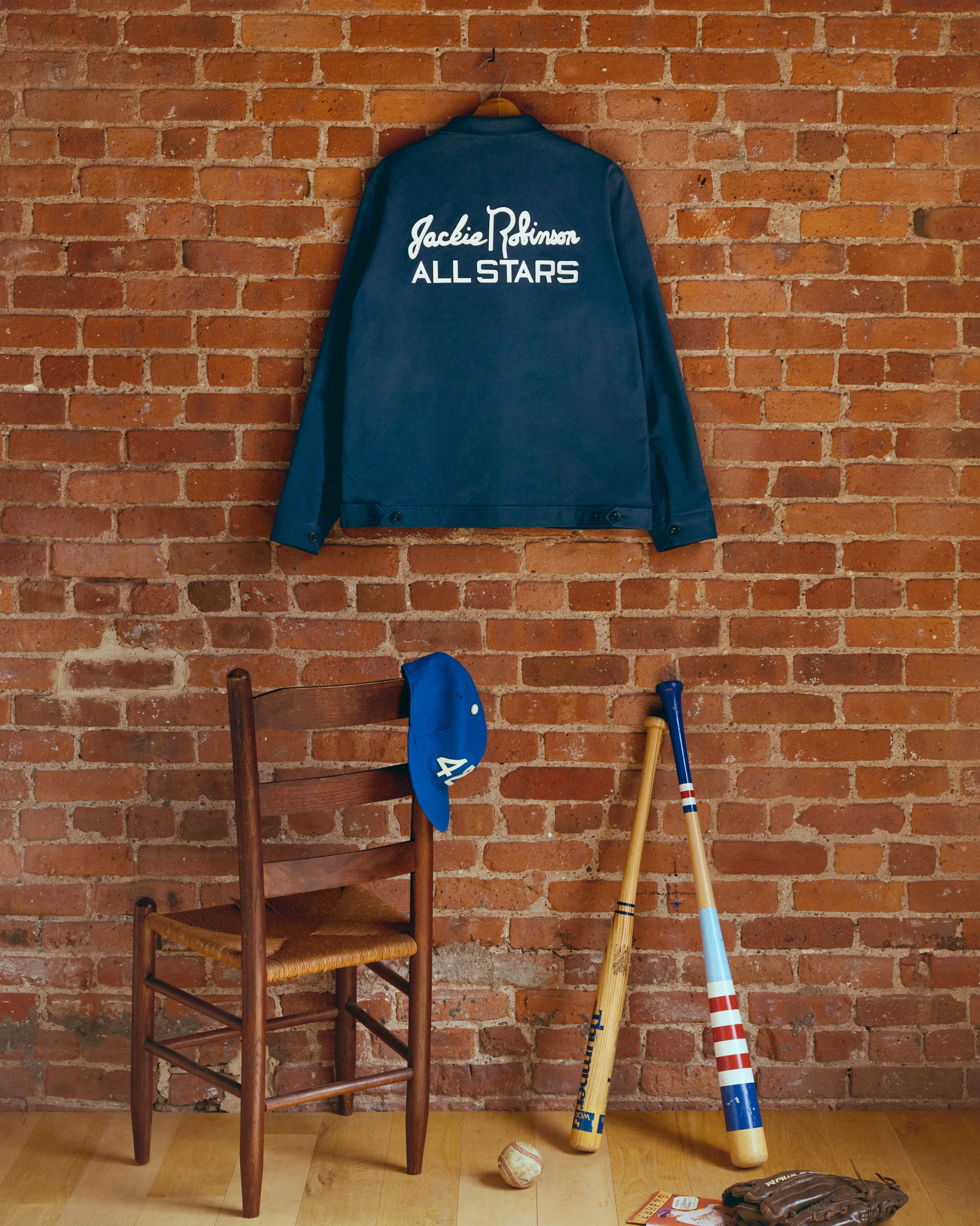 Jackie Robinson Cotton Grounds Crew Jacket