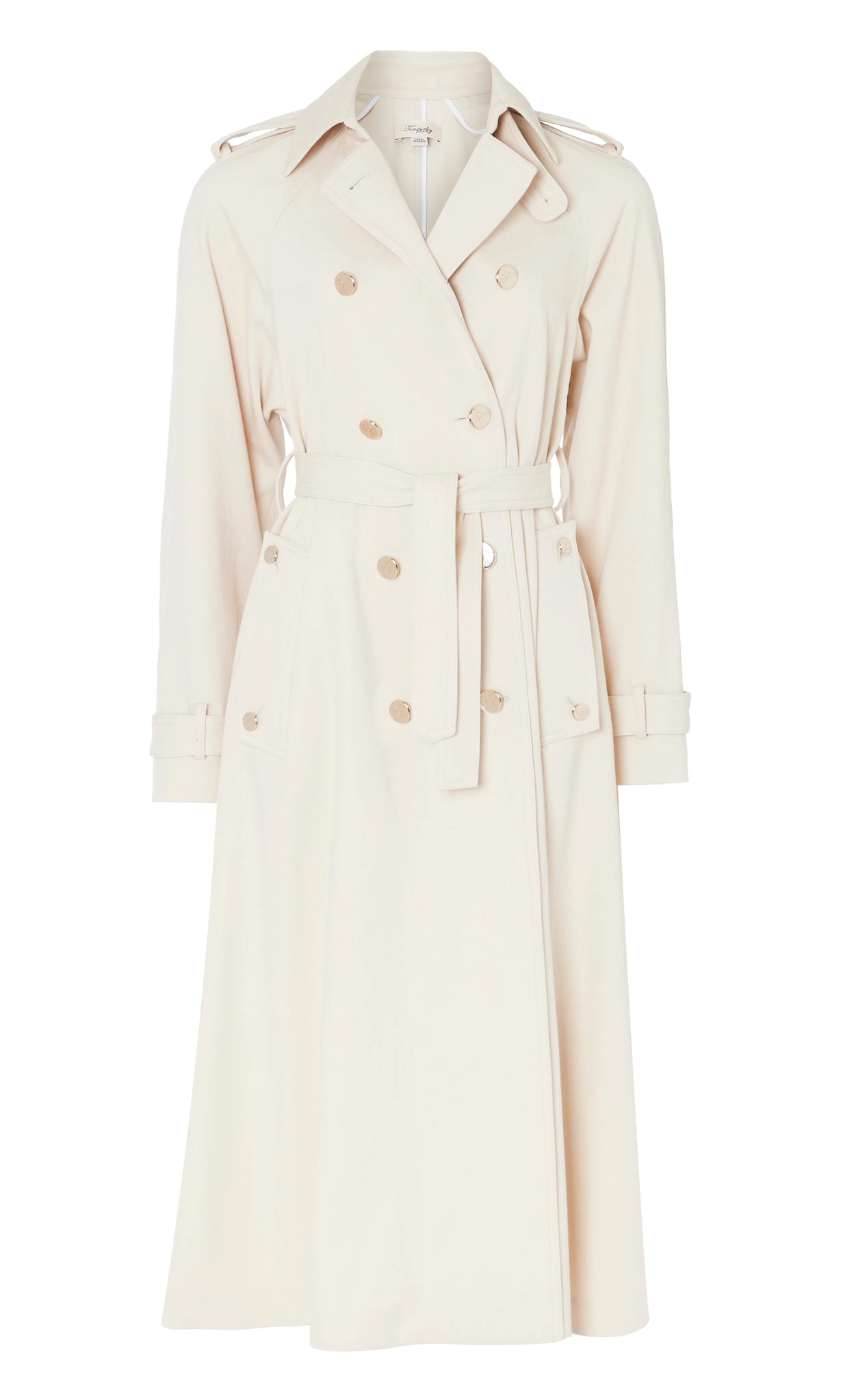 Javier Trench Coat - Sandy Cream