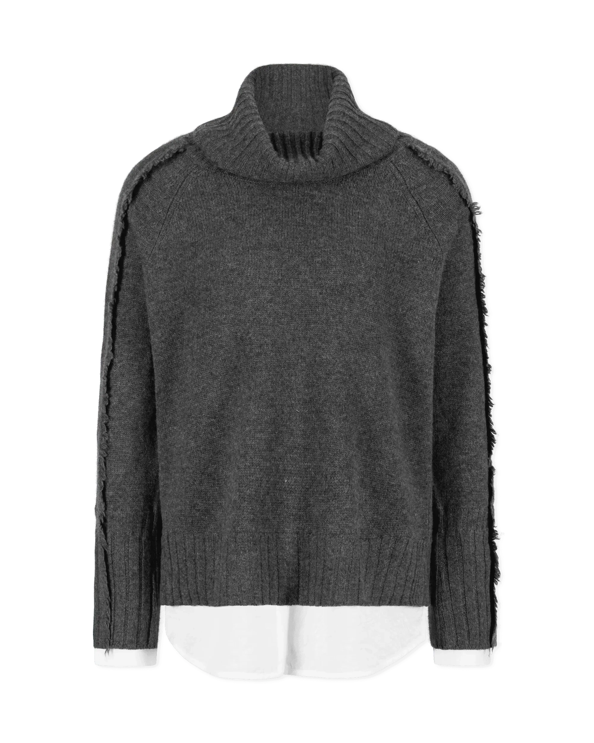 Jolie Fringe Layered Looker Sweater