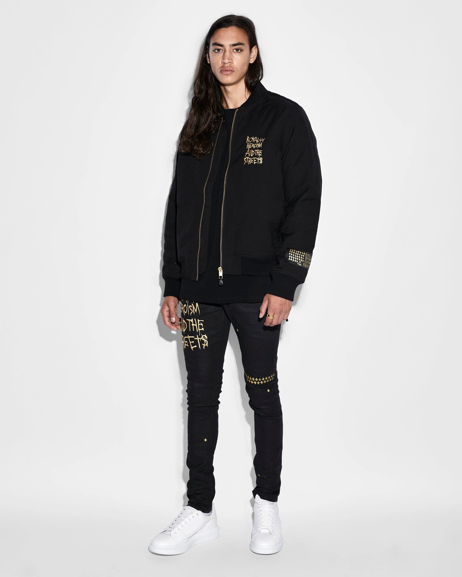 KSUBI 23 BOMBER JACKET JET BLACK