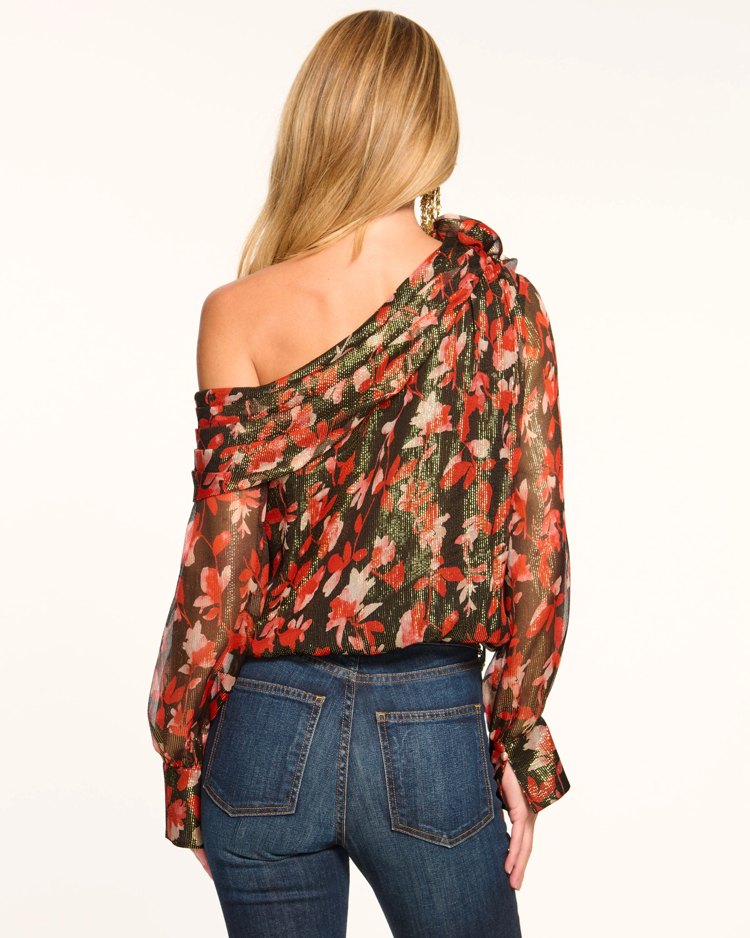 Maylien Off-The-Shoulder Blouse