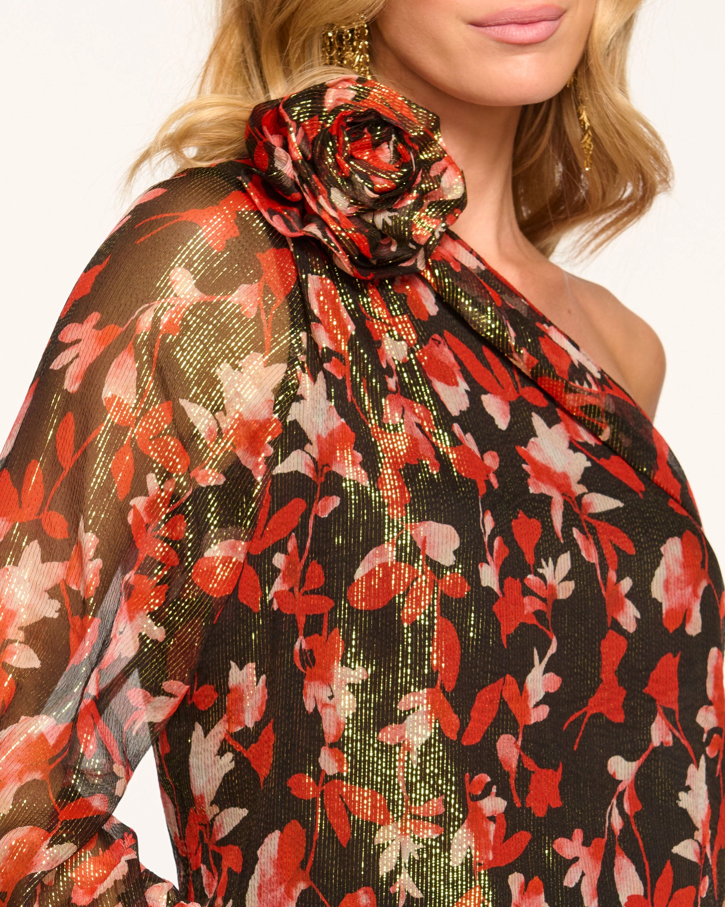 Maylien Off-The-Shoulder Blouse