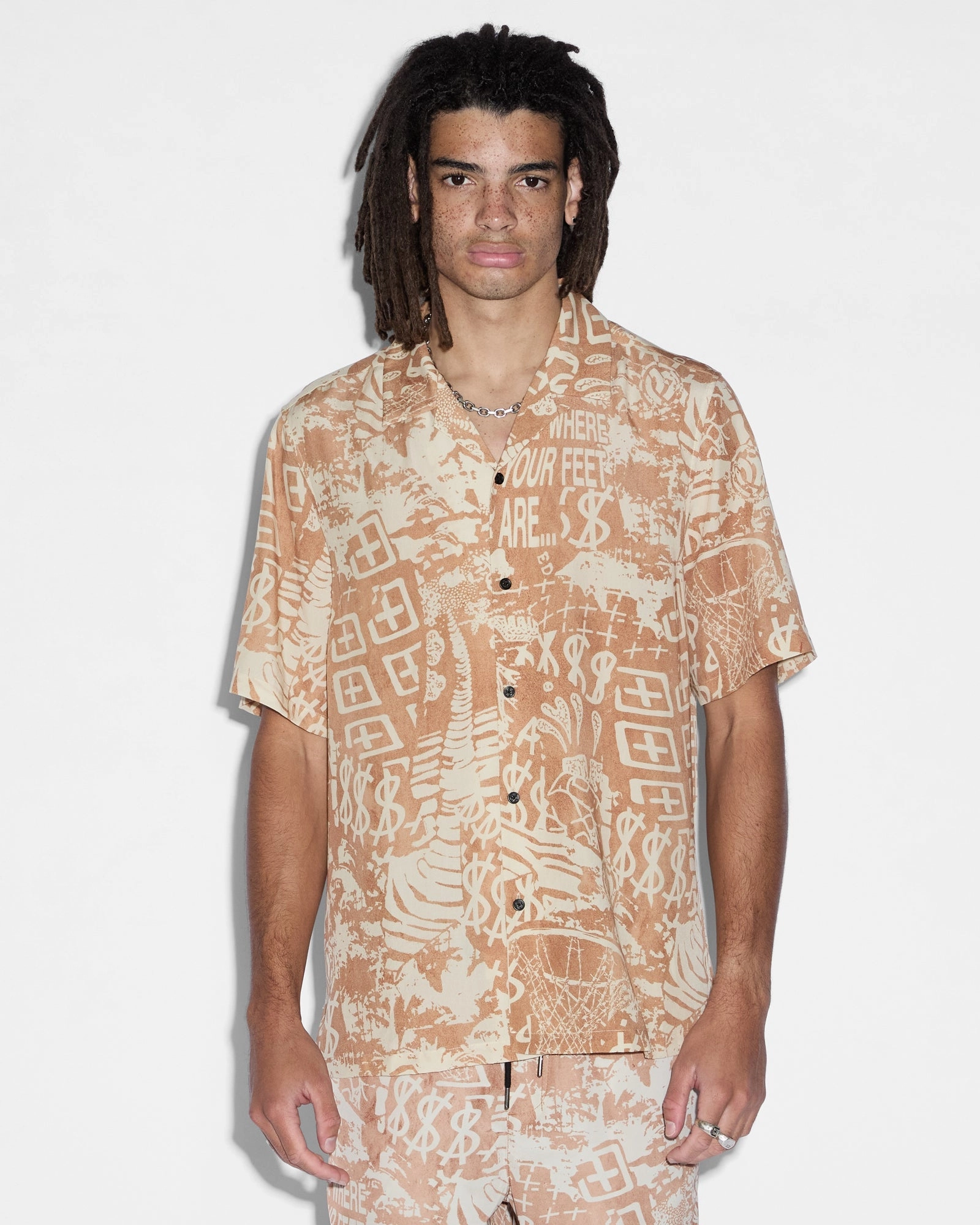 MILLS IKON RESORT SS SHIRT MULTI