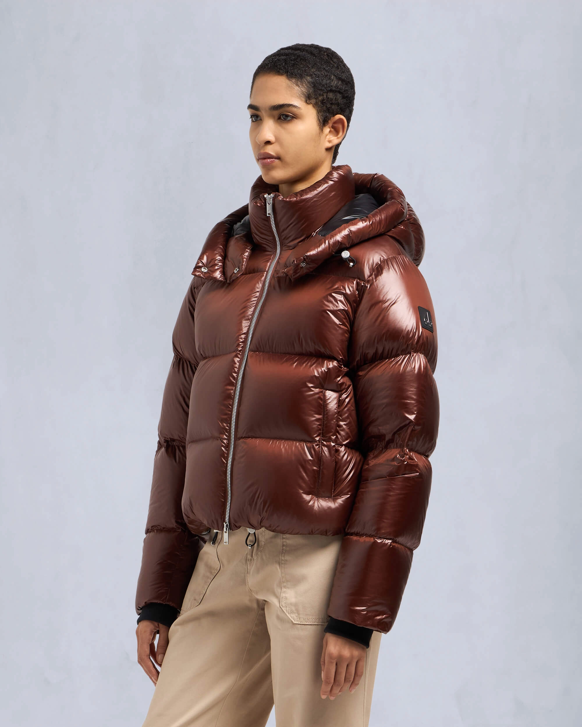 Moonstone Down Puffer Coffee