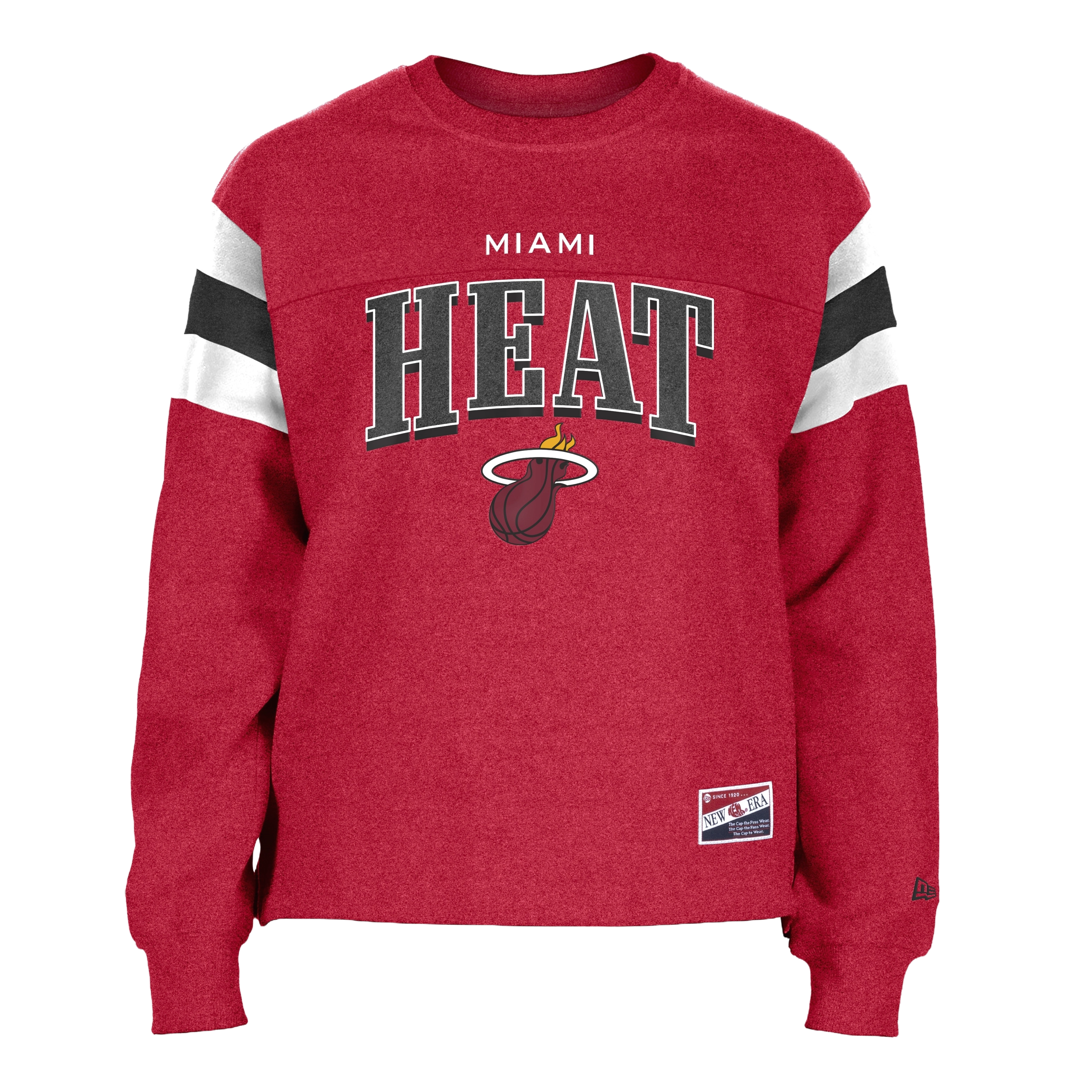 New Era Miami HEAT Red Women's Crewneck