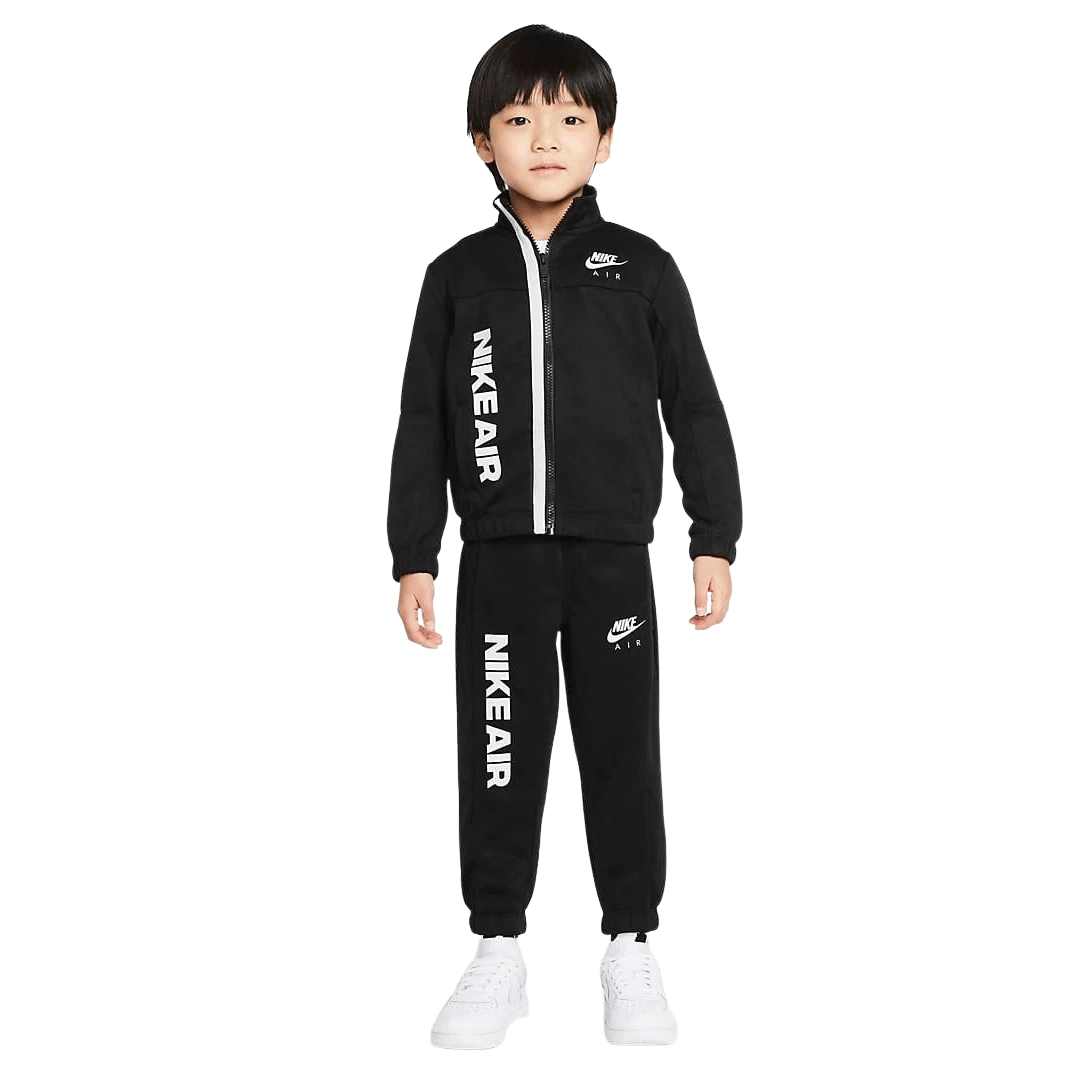 NIKE KIDS SPORTSWEAR BLACK TRACKSUIT SET