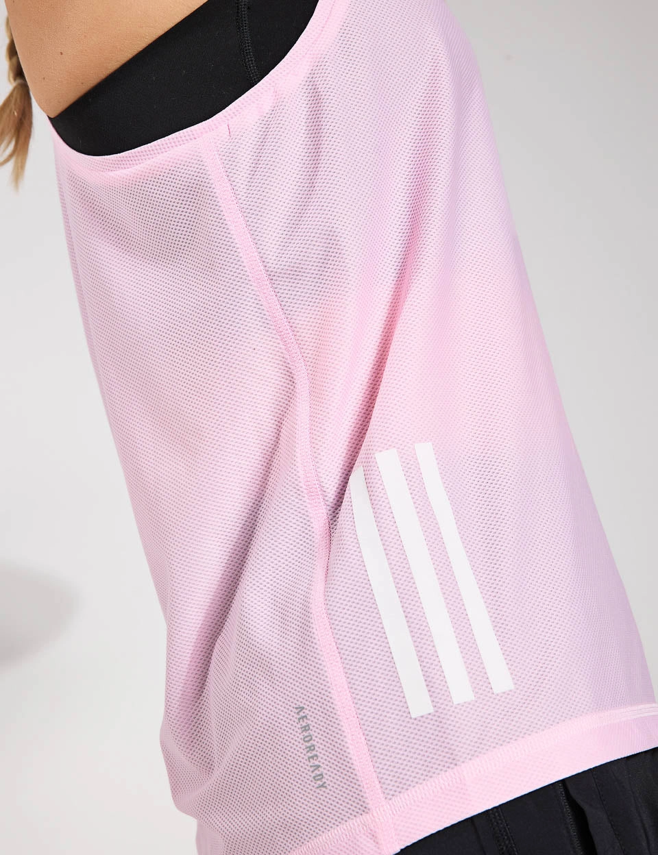 Own The Run Tank Top - Clear Pink