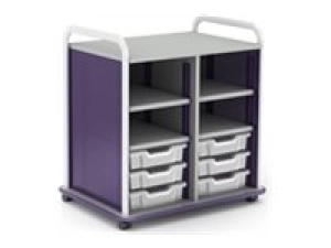 Paragon A&D Crossfit Storage - Trolley - 7 drawers - 2 shelves - 16 gauge tubular steel, TFM CFS42OF17CO-918OZO
