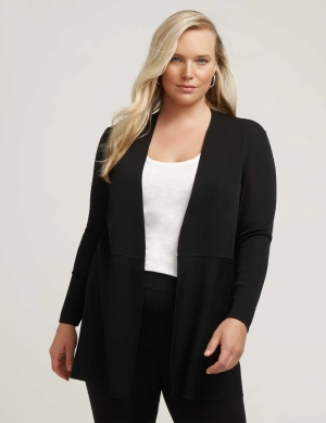 Plus Size Monterey Cardigan