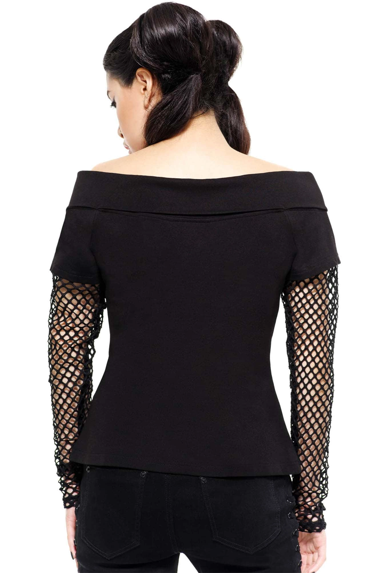 Rebelle Fishnet Top - Resurrect