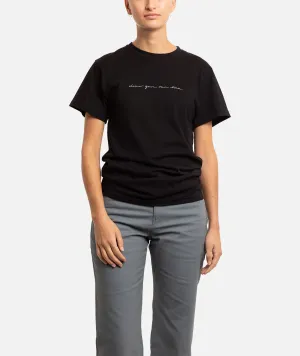 Scrawl Tee - Black
