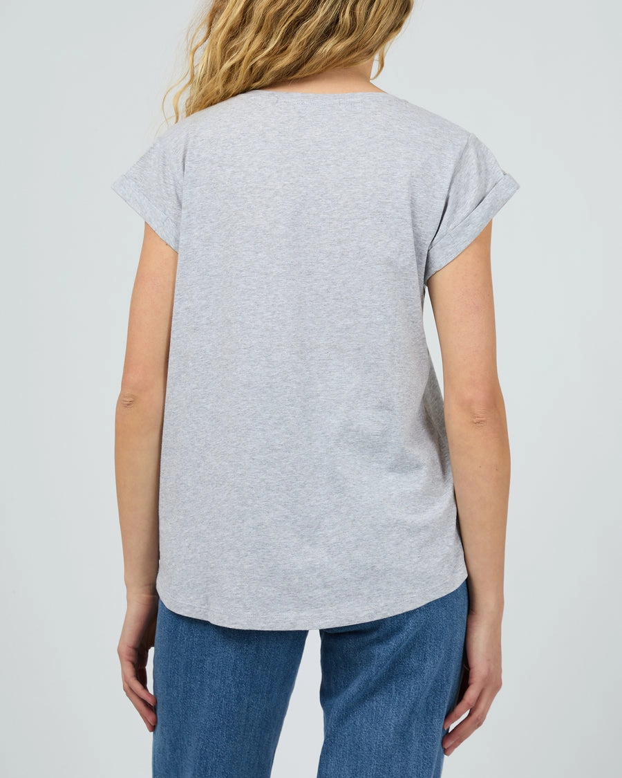 Silent Theory Lucy Tee Grey Marle