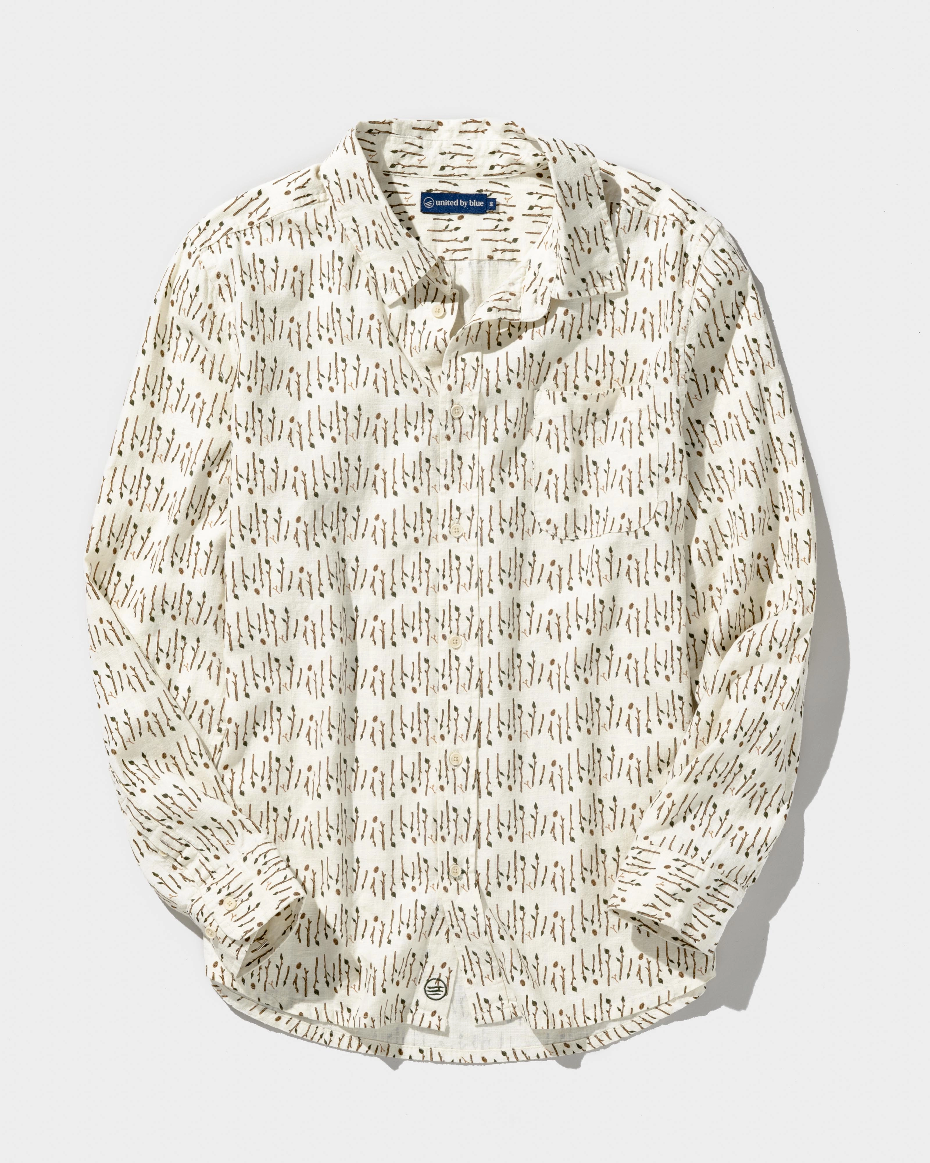 SoftHemp™ Chambray Button Down